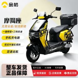 金箭 摩羯座至尊版 电动摩托车双碟刹长跑王通勤外卖成人电瓶车