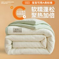 奥若拉 A类大豆纤维被子冬被棉被芯冬季加厚保暖单人学生宿舍冬被