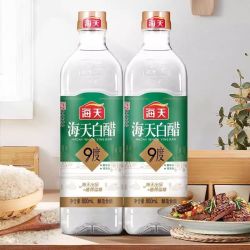 海天 白醋9度 800ml 酿造食醋 炒菜凉拌 中华