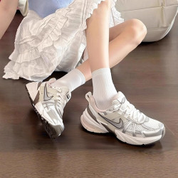 NIKE 女鞋官方正品秋季新款V2K RUN运动鞋透气缓震休闲老爹鞋