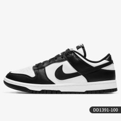 NIKE 正品 DUNK 男子泡棉缓震低帮运动休闲滑板鞋DD1391-100