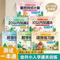 《幼小衔接入学通关训练测试一本通》任选