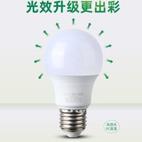 雷士 照明LED灯泡E14E27螺口节能高效球泡家用高显指高亮替换光源
