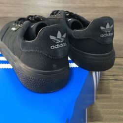 adidas 三叶草休闲鞋男女正品3MC低帮帆布运动鞋 B22713