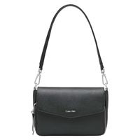 Calvin Klein Ava半月包 人造革 黑色 女士单肩包