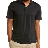 Brooks Brothers 吸湿排汗短袖 黑色//白色 Large