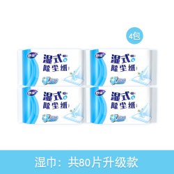 妙潔 妙洁静电除尘拖把一次性湿纸巾擦地板家用免手洗拖布懒人拖地