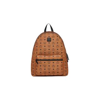MCM STARK中号可折叠收纳双肩背包干邑色