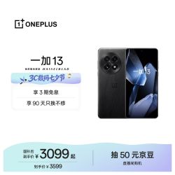 一加 13 5G手机 12GB+256GB 黑曜秘境