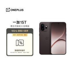 一加 15T 手机 16GB+1TB 纯粹可可