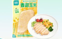 优形 即食沙拉鸡胸肉 常温玉米鸡肉排80g  任/选10件