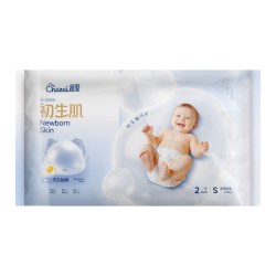 超爱 初生肌试用装特护纸尿裤仿生胎脂精华透气超薄亲肤拉拉裤