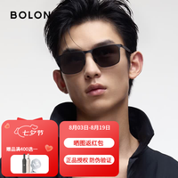 暴龙 太阳镜 男士简约帅气方框偏光墨镜 都市时尚开车驾驶镜 BL8081 C10-蓝灰色偏光款 BL8081-C10-蓝灰色偏光款