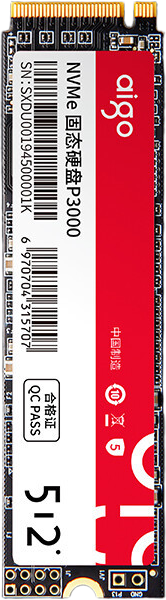 aigo/爱国者 M.2接口NVMe协议 固态硬盘