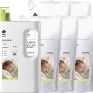 babycare 婴儿洗衣液无酒精宝宝专用儿童新生儿酵素去污除菌清洁剂（4.3L）