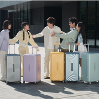 卡拉羊 魔方体拉杆旅行箱CX8138（升级8维防刮抗摔 无惧磕碰） 20英寸