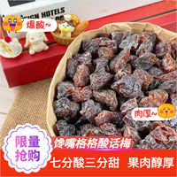 话梅粒酸甜无核梅子梅干肉乌梅肉还魂梅200g袋装