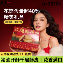 云南传统营养点心美食糕点新鲜现烤20枚礼盒装