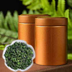 蓝翼茗茶 蓝翼正宗安溪兰花香铁观音茶叶2026新茶浓香型高山乌龙罐装礼盒装