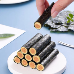 肉松海苔卷50克/袋  6袋送4袋实发10袋 送2红螺+贝壳鼠