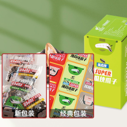 旺瓜 食品嗑瓜侠瓜子焦糖味核桃薄荷混合15包