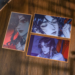 bilibili 哔哩哔哩 天官赐福正版周边卡片官方漫画光栅收藏卡谢怜/花城/萤火