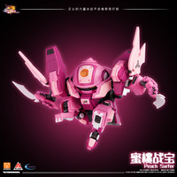 壹理创玩 现货壹理创玩官方果宝特攻蜜桃战宝梨花诗拼装机甲系列模型含特典
