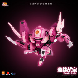 壹理创玩 现货壹理创玩官方果宝特攻蜜桃战宝梨花诗拼装机甲系列模型含特典