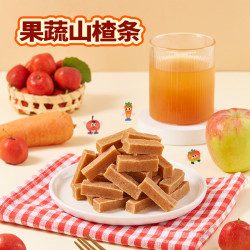 公社联盟 果蔬山楂条原味30g*20袋鲜果打浆办公室解馋零食优质果肉