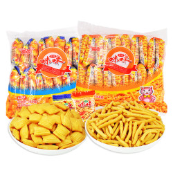 爱尚 咪咪虾味蟹味8090怀旧休闲小零食油炸休闲食品解馋小吃正宗