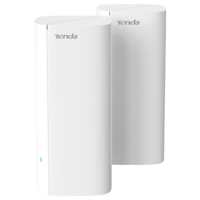 Tenda 疾速AX3000 路由器WiFi6+套装子母路由 Mesh分布式 双支装