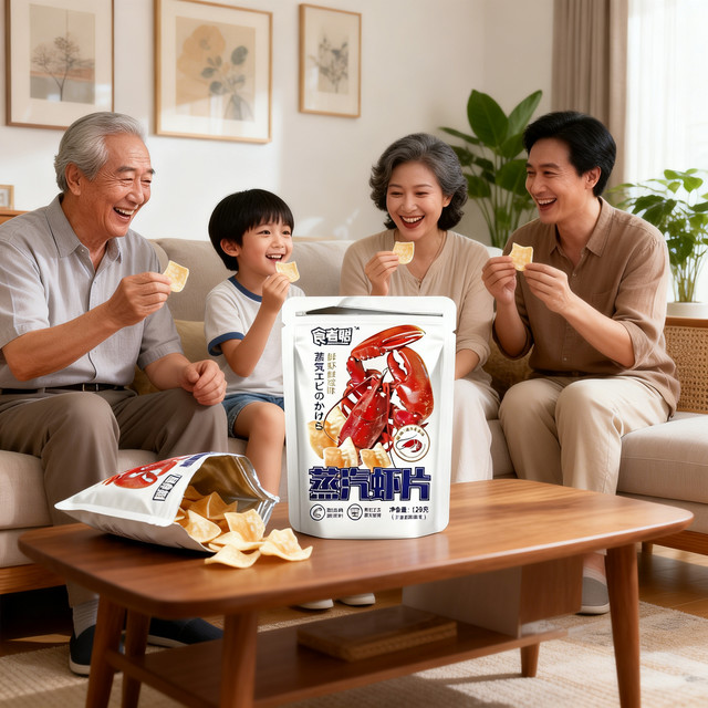 食者聪 虾片办公室馋嘴追剧解馋扛饿休闲小零食推荐网红爆款yg