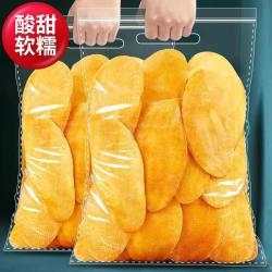 秋淘 芒果干厚切大片新鲜香甜软糯泰国风味休闲果干小零食