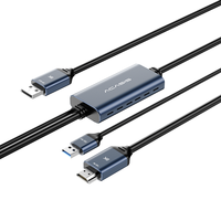 ACASIS HDMIDP-10 HDMI2.1转DP1.4 8K30Hz 1.2米 视频线