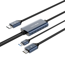ACASIS HDMIDP-10 HDMI2.1转DP1.4 8K30Hz 1.2米 视频线