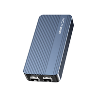 阿卡西斯 NT2Pro USB4.0万兆双口网卡 黑色