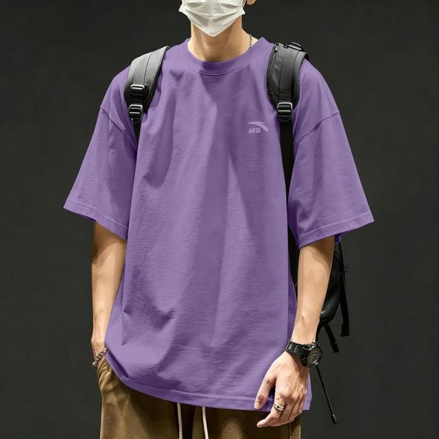 安踏 男女同款针织短袖T恤 952628103