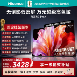 海信 75E3S-PRO+ 液晶电视 75英寸 普通挂架