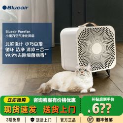 Blueair 小魔方空气净化风扇除雾霾除过敏原花粉