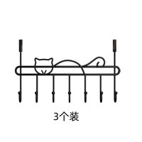 猫型免打孔门后挂钩