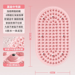 猛焰 指压板超慢跑软硅胶足底按摩垫原地踏步脚垫家用脚底穴位放松神器