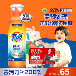 汰渍 洗衣原液晨露蓝风铃1.6斤瓶装 （赠家政2小时）