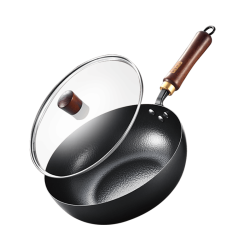铁娘食代 不粘抗粘铁锅 24cm