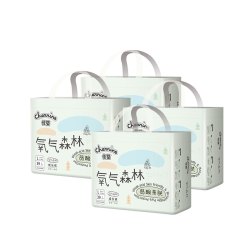 佳婴 氧气森林拉拉裤超薄透干爽一体裤纸尿裤新生婴儿尿不湿*4包