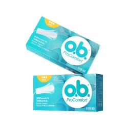 o.b. 强生ob卫生棉条量多型内置月经棉条卫生巾指入式防漏