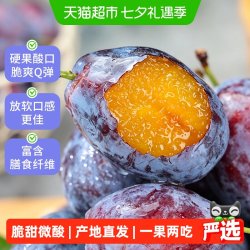 四川汉源蓝蜜西梅新鲜酸甜西梅 3斤 单果30+
