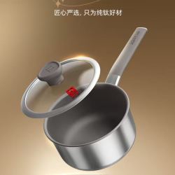 康巴赫 年度新品 纯钛无涂层辅食奶锅 18cm