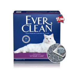 铂钻 EverClean铂钻  紫标速凝抗菌低尘膨润土猫砂11.3kg