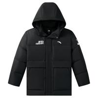 安踏儿童热返小雪壳羽绒服三防加厚外套