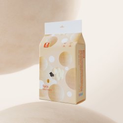 宝贝羊 U先试用Babysheep果维C泡芙蚕丝拉拉裤柔软透气纸尿裤婴儿尿不湿